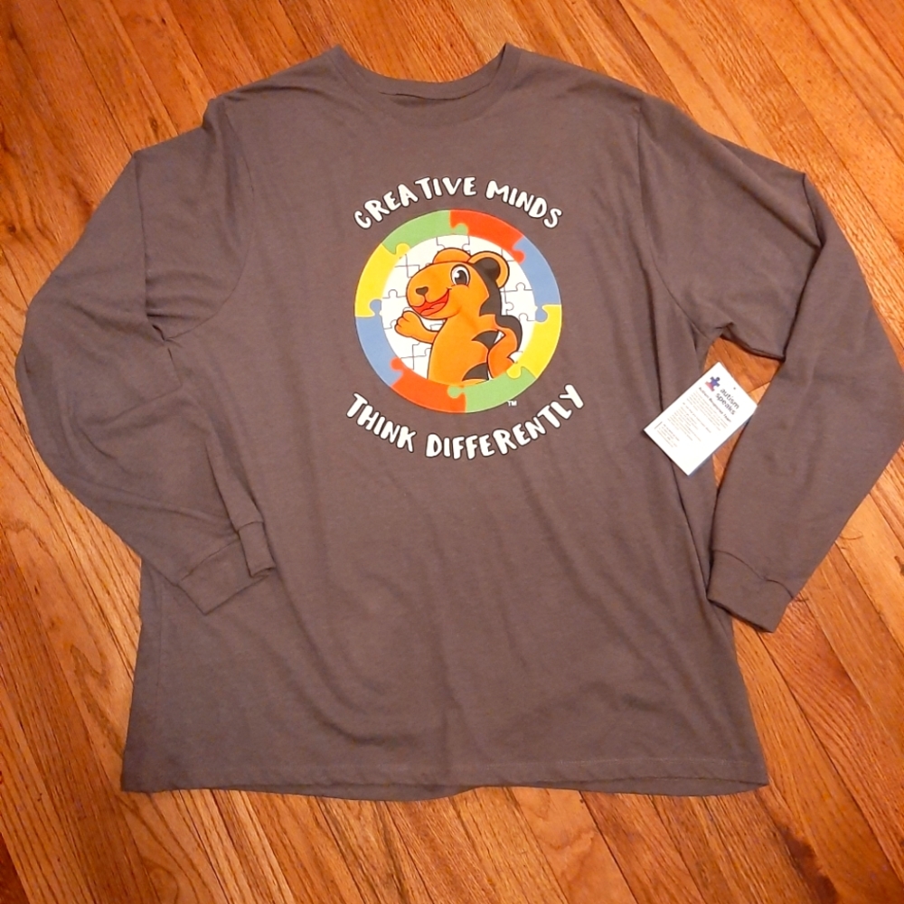 🤑Men's 2XL Autism Speaks Long Sleeve Tee